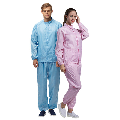 All Kinds Of Clean Workshop Customizable Cleanroom Work Safety Uniform Workwear Laboratory Esd Antistatic Coat