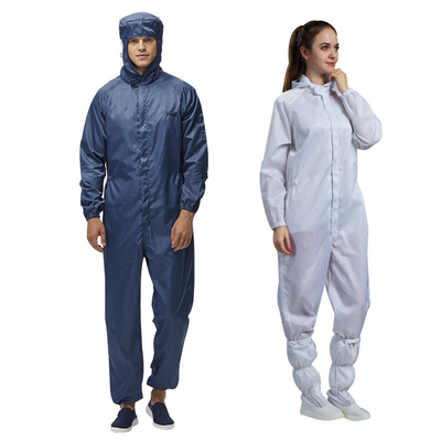 All Kinds Of Cleanroom Wholesale Dust Proof Hooded Uniform Safety Suit Antistatic Esd Workshop Coverall