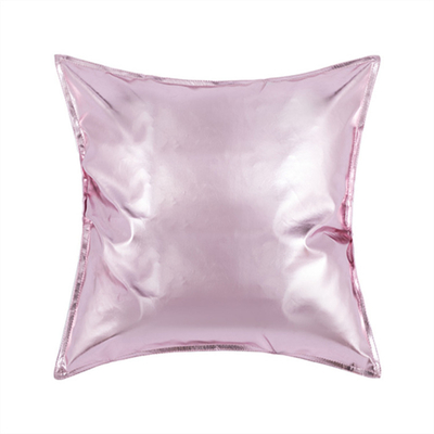 Wholesale Fashion Anti-Static Bling Bling Reversible Pillow Case Leather and Leather Sequin Satin Pillow Case