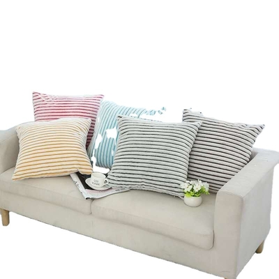 Sofa Cushion Wholesale Rabbit Fur Anti-Static Pillow Cushion Faux Fur Pillow Case Cover
