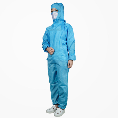 One Piece Suit / Sterile Esd Suit Cleanroom Electronic Yellow Style Custom Anti-Static Suit Clothes Lab Coats Operating Clothes