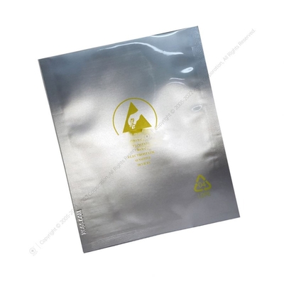 Custom Industrial Electronics Packaging Logo Moisture Barrier Laminated Bags Mylar Bags White Foil Bags For Industrial Packaging
