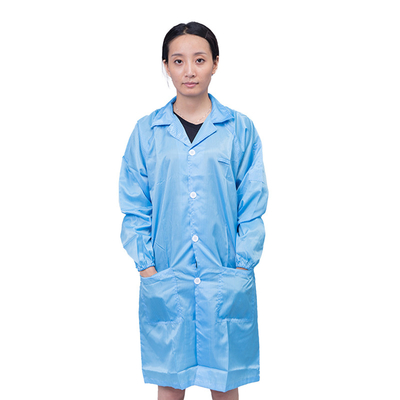 China High Quality Factory Customized Breathable Anti-Static High Quality Conductive Esd Work Wear For Clean Room