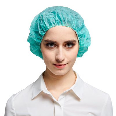 Flexible Disposable Medical Nonwoven Buffy Head Net Head Surgical Hat Hair Cover Hair Doctor Nurse Surgical Hat Band Around Crowd Cap