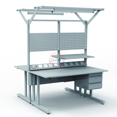 Detall ESD Esd Low Power Industrial Workbench Industrial Electronic Workbench Antistatic Workshop Lab Worktable