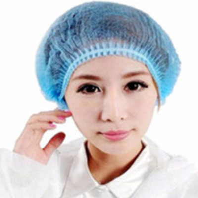 Disposable Factory Supplying Safety 10-14Gsm Cheap Medical Cleanroom 21inch Round Buffable Caps