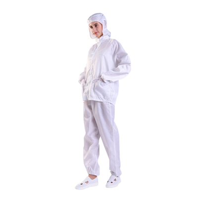 Work Anti-Static Hooded Jacket And Pants Overall ESD Clean Room Coats Anti Static Coveralls Protective Workwear