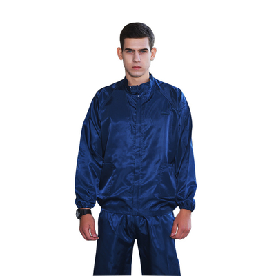 High Quality Cheap High Quality ESD Custom Reusable Washable Breathable White Suit Anti-Static Cleanroom Coverall Electronics/Food Factory Without Hood Headcover